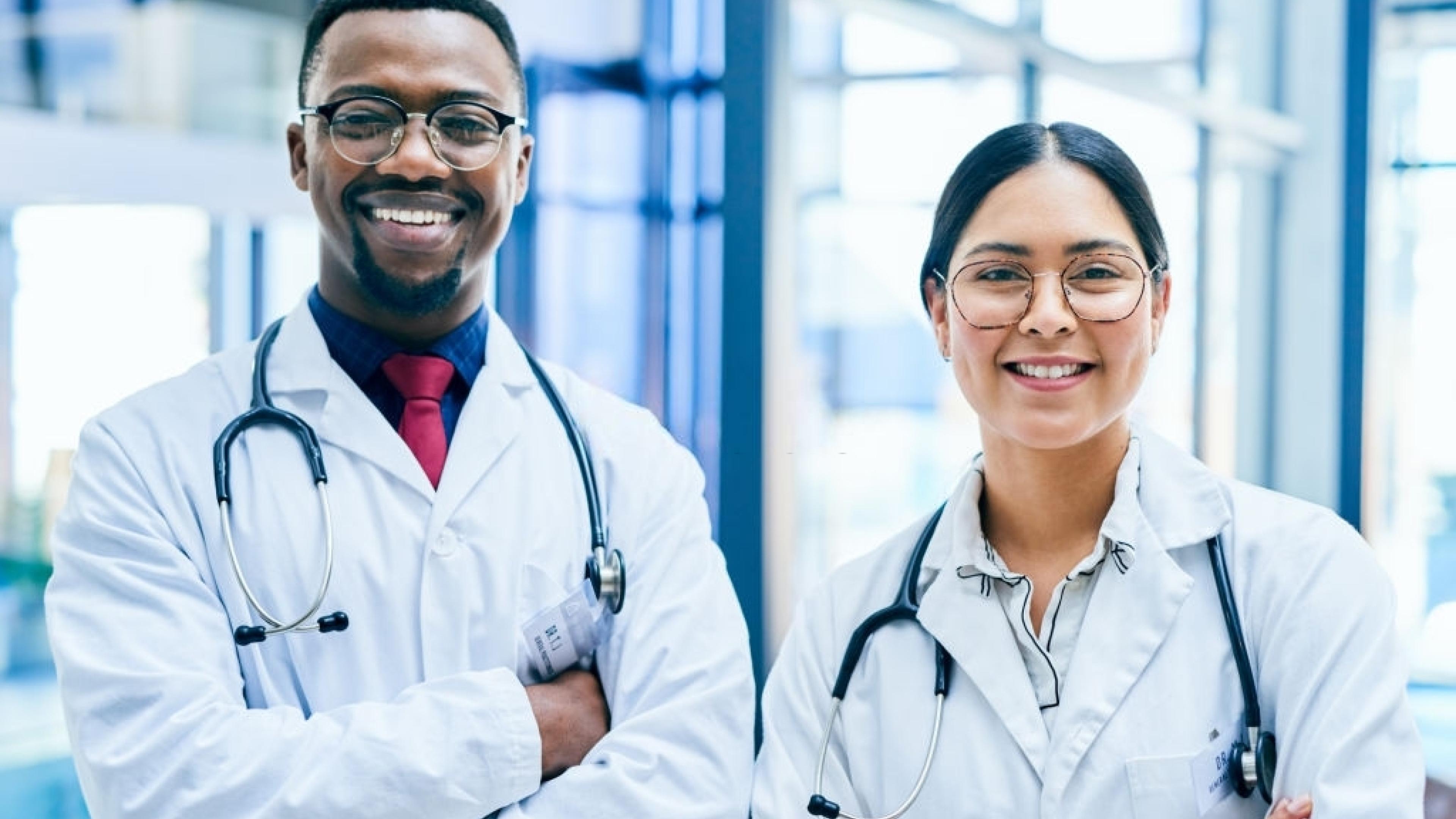 smiling doctors